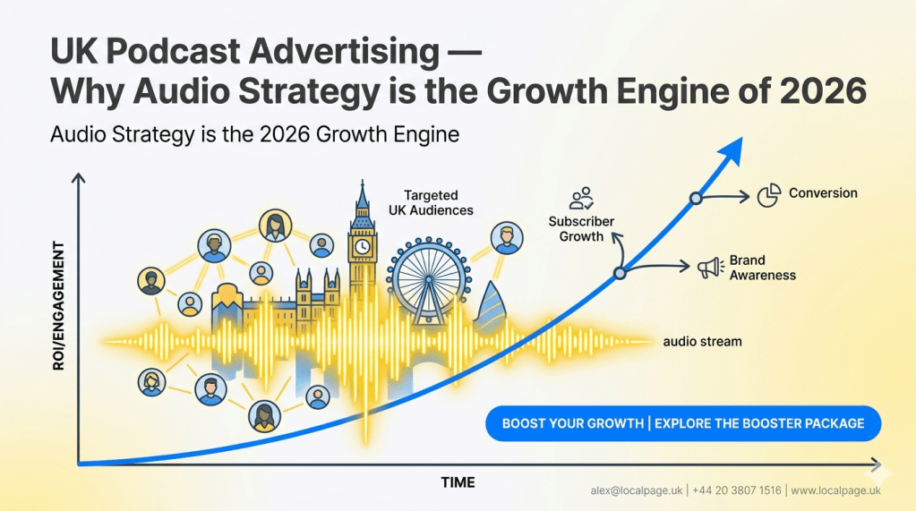 UK Podcast Advertising Why Audio Strategy&nbsp;Wins